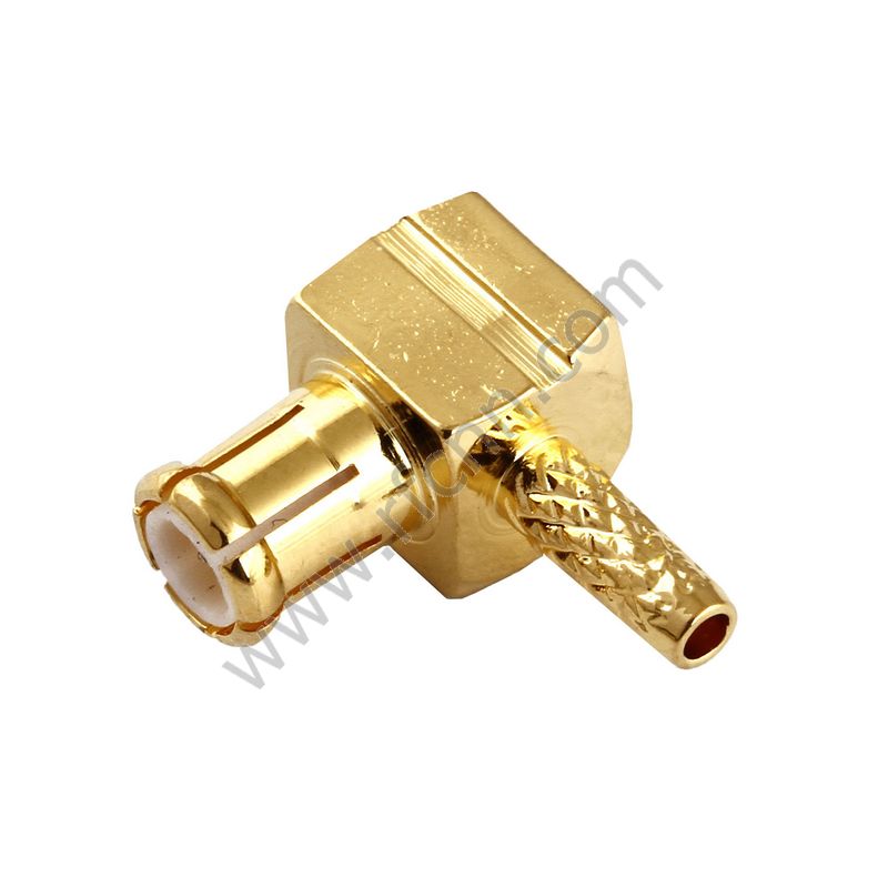 MCX Male Crimp Right Angle For RG178 RF Connector