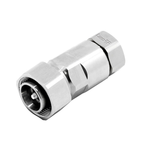 4.3/10 RF Connector Plug Clamp Straight For 1/2" Flexible Cable