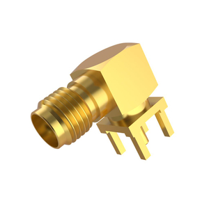 SMA RF Connector Jack Right Angle For PCB Mount