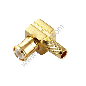 MCX Male Crimp Right Angle For RG179 Cable