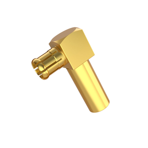 MCX Connector Plug Crimp Right Angle For LMR100 Cable
